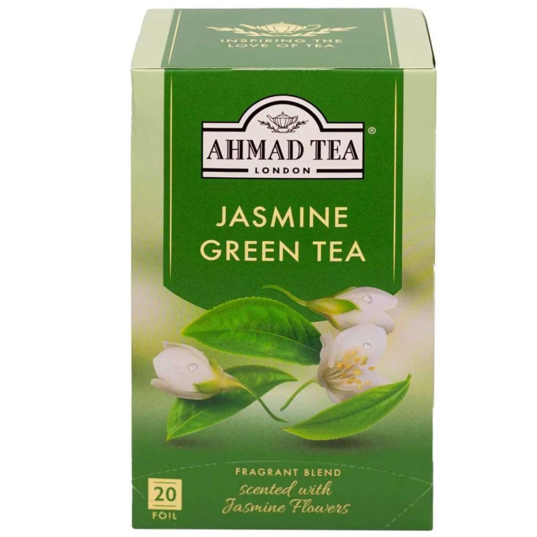 Ahmad Tea Jasmine Romance Green Tea Bags 20 Tea Bags