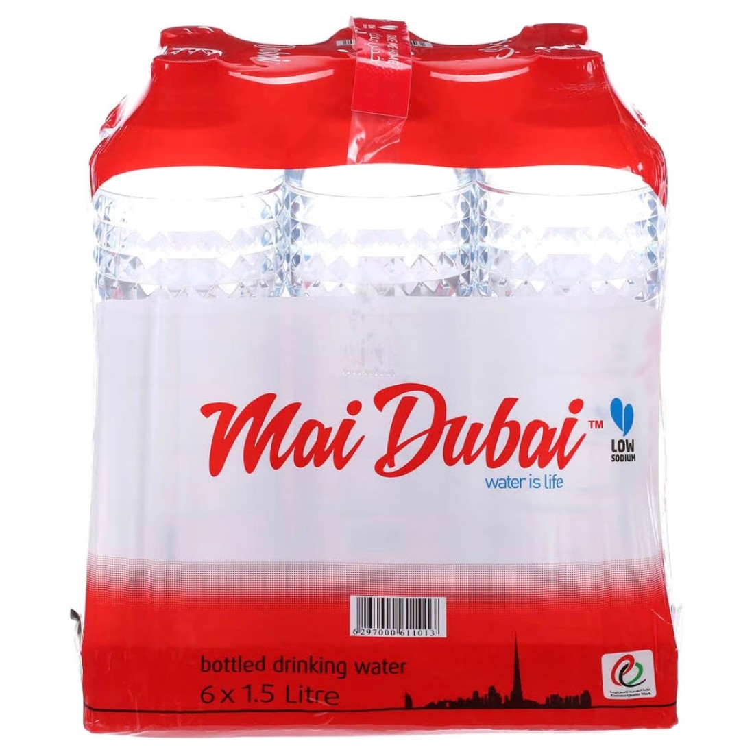 Mai Dubai Low Sodium Drinking Water 1.5L Pack of 6