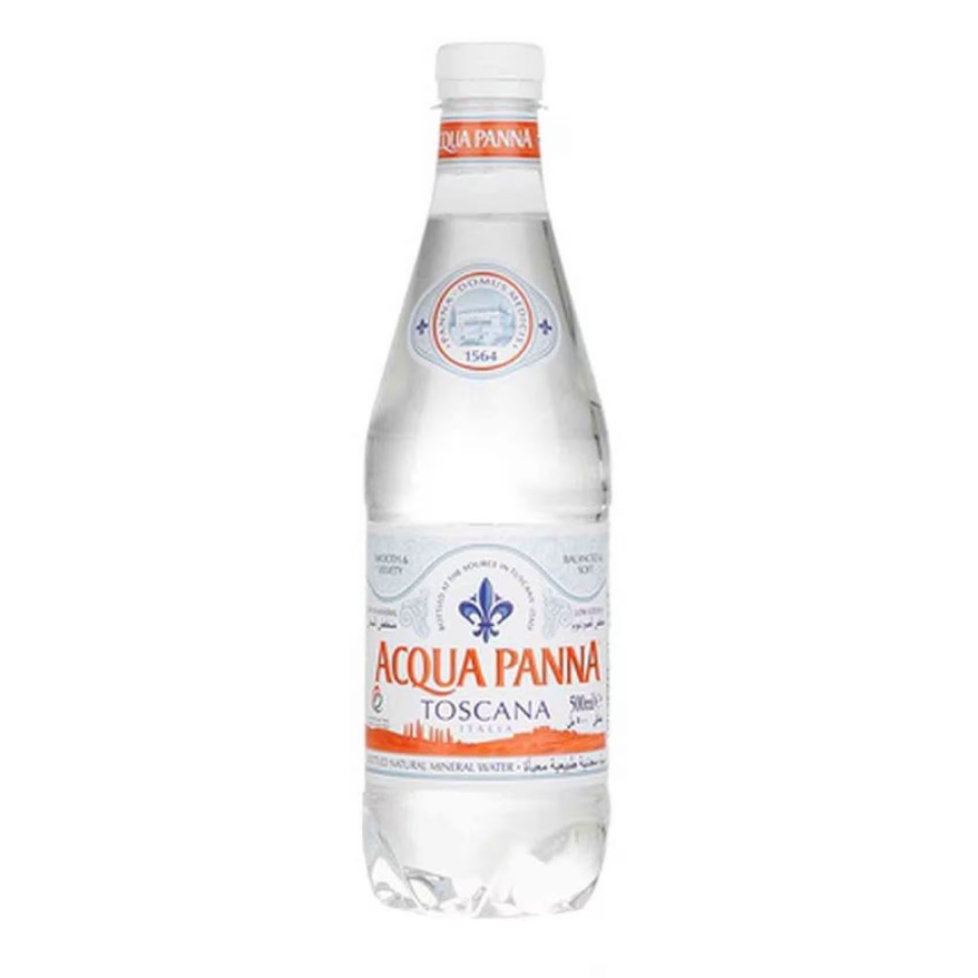 Acqua Panna Toscana Natural Mineral Water 500ml
