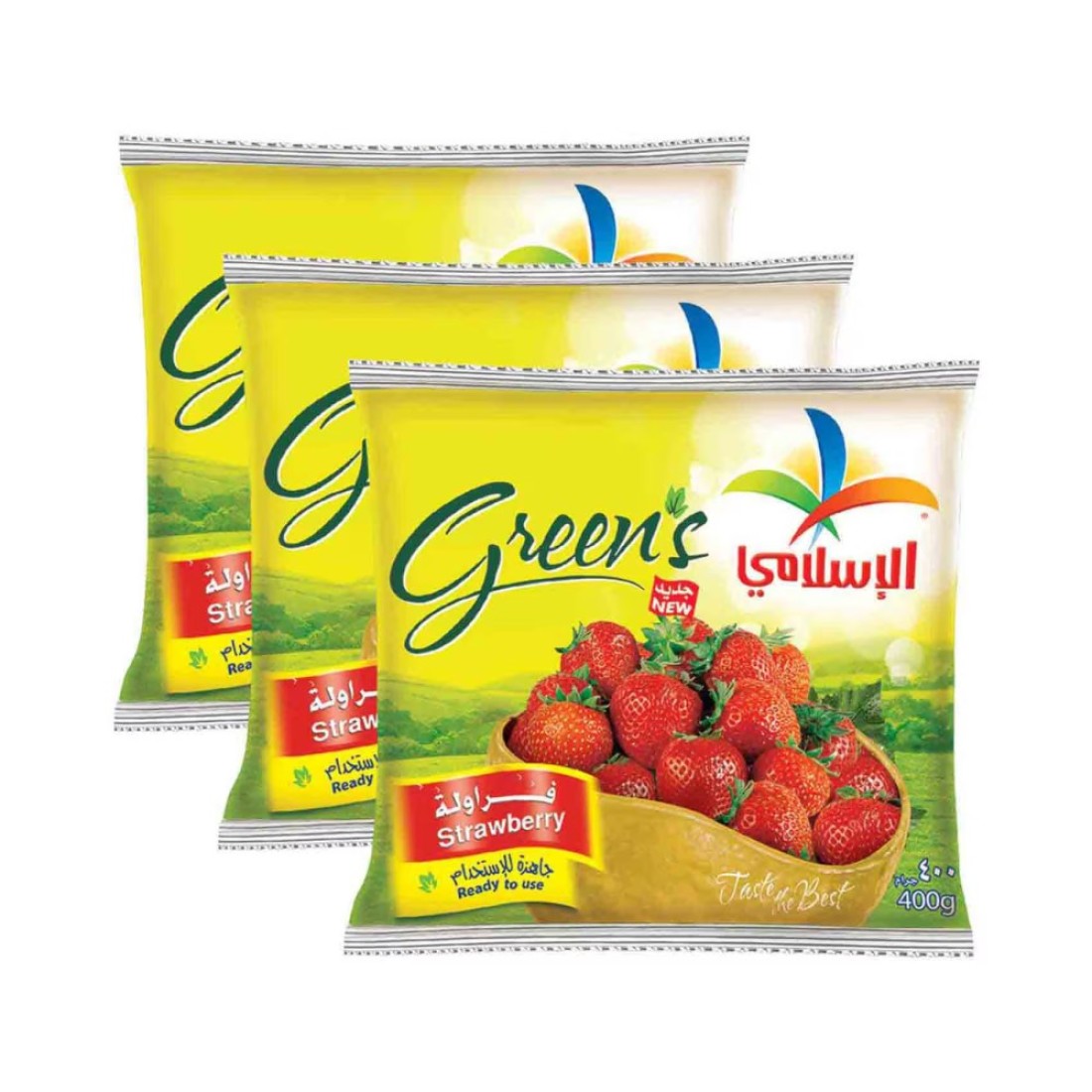 Al Islami Ready To Use Strawberry 400g Pack of 3