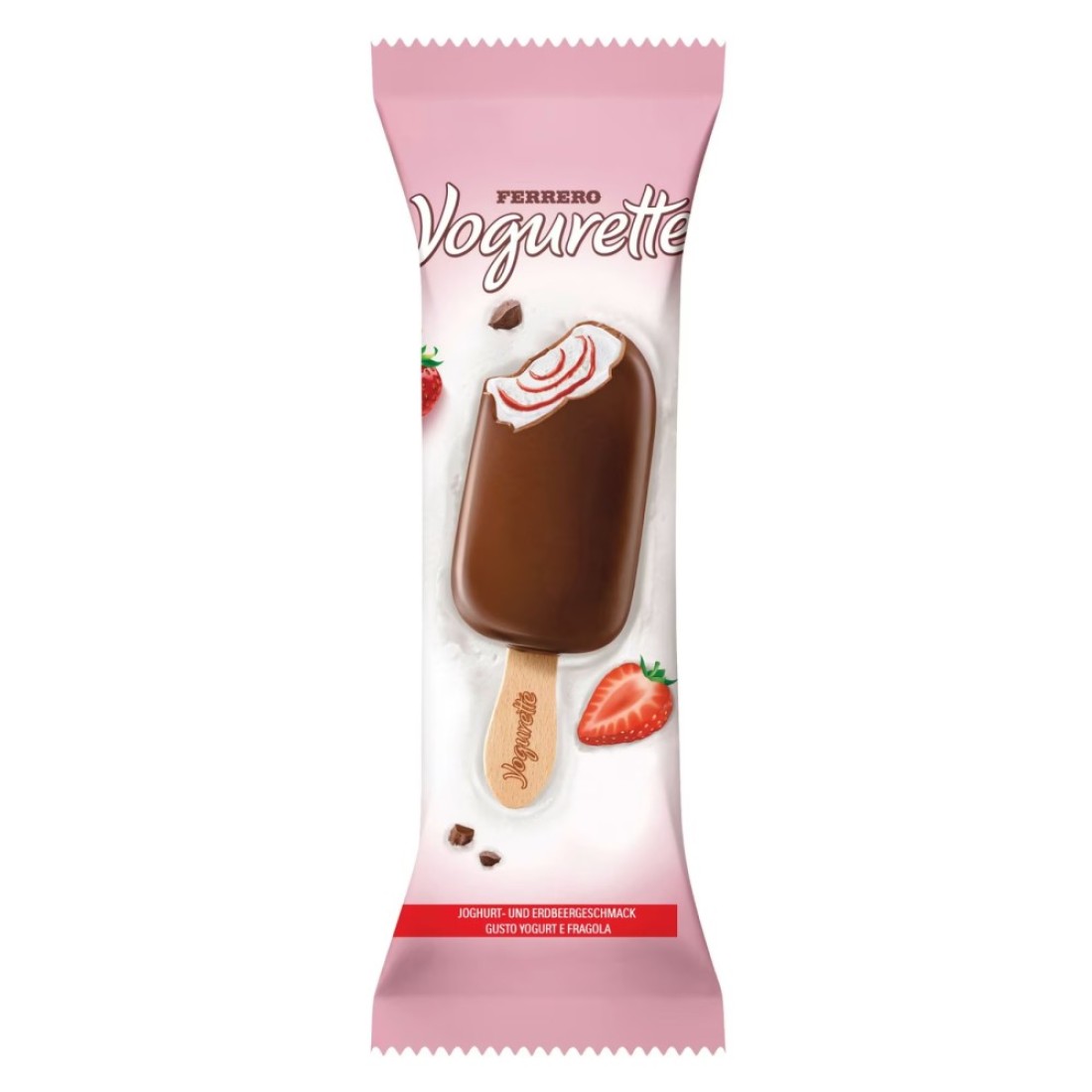 Ferrero Yogurette Ice Cream Yogurt and Strawberry Flavour 50ml Pack of 1