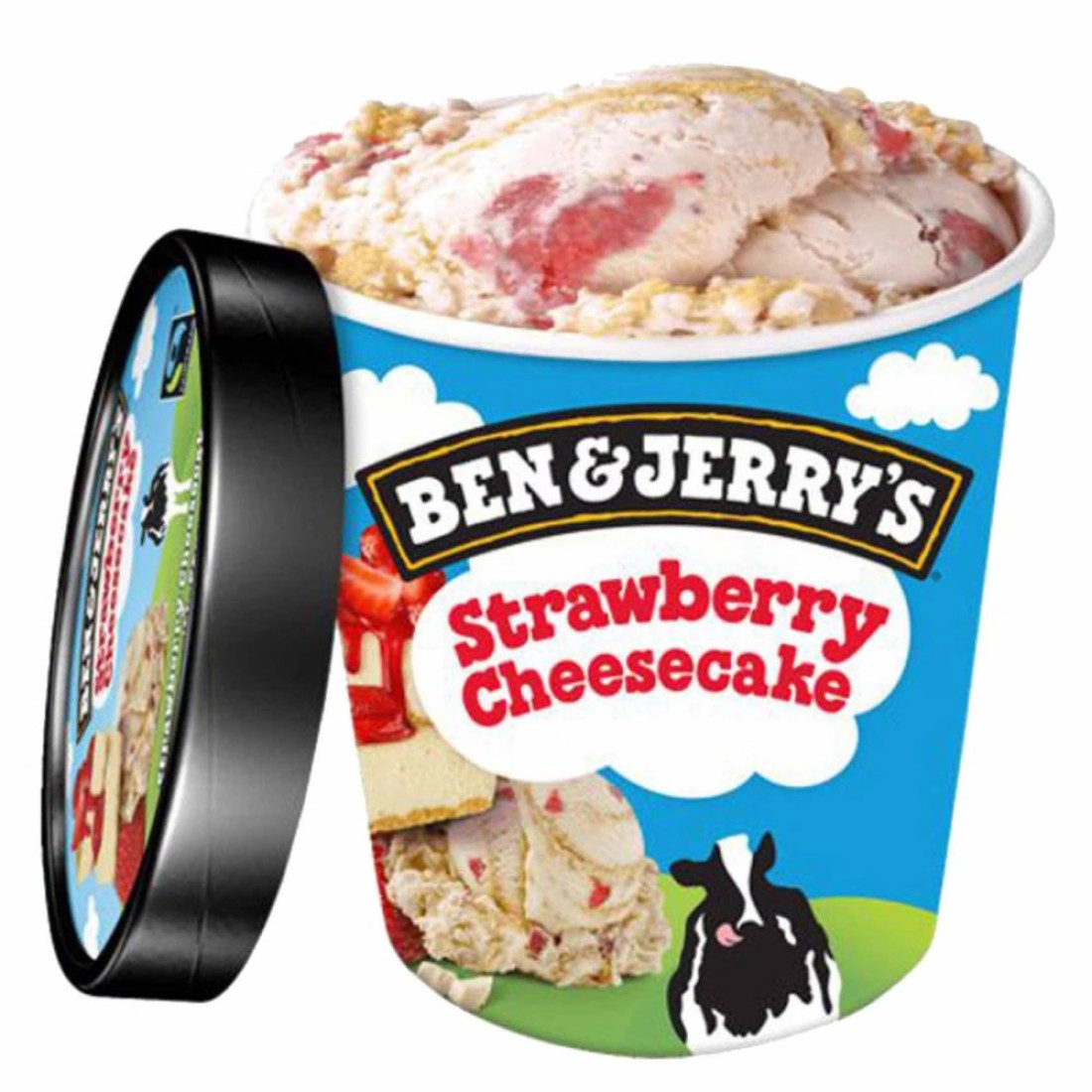 Ben &amp; Jerry&#39;s Ice Strawberry Cheesecake 473ml