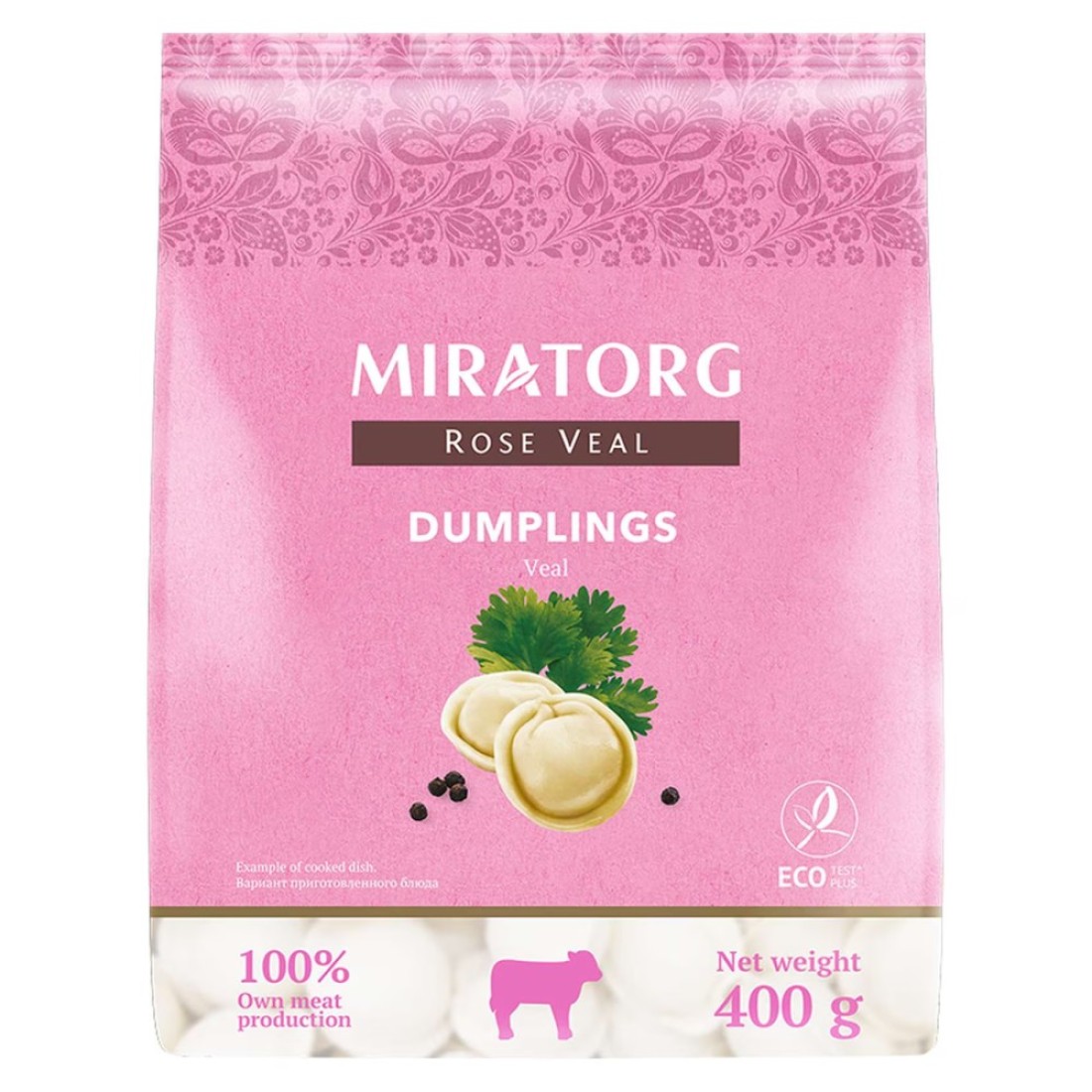 Miratorg Rose Veal Dumplings 400g