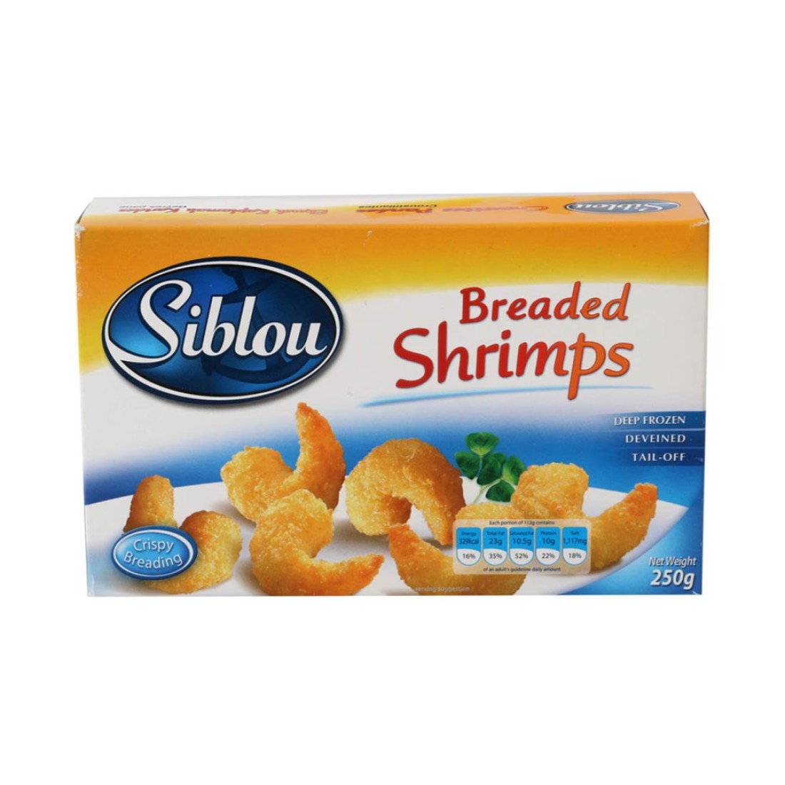 Siblou Breaded Shrimps 250g
