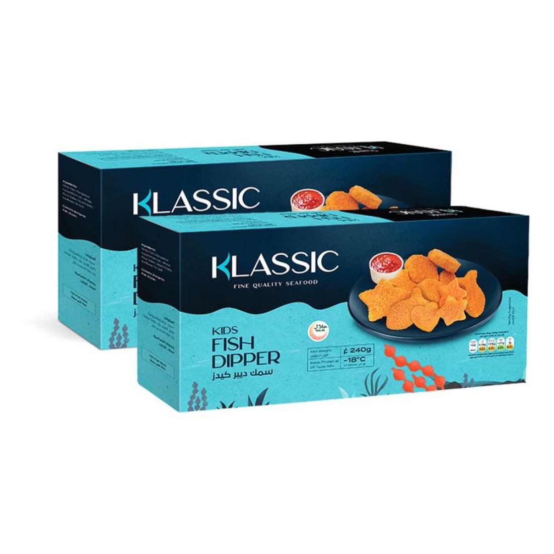 Klassic Kids Fish Dipper 240g Pack of 2