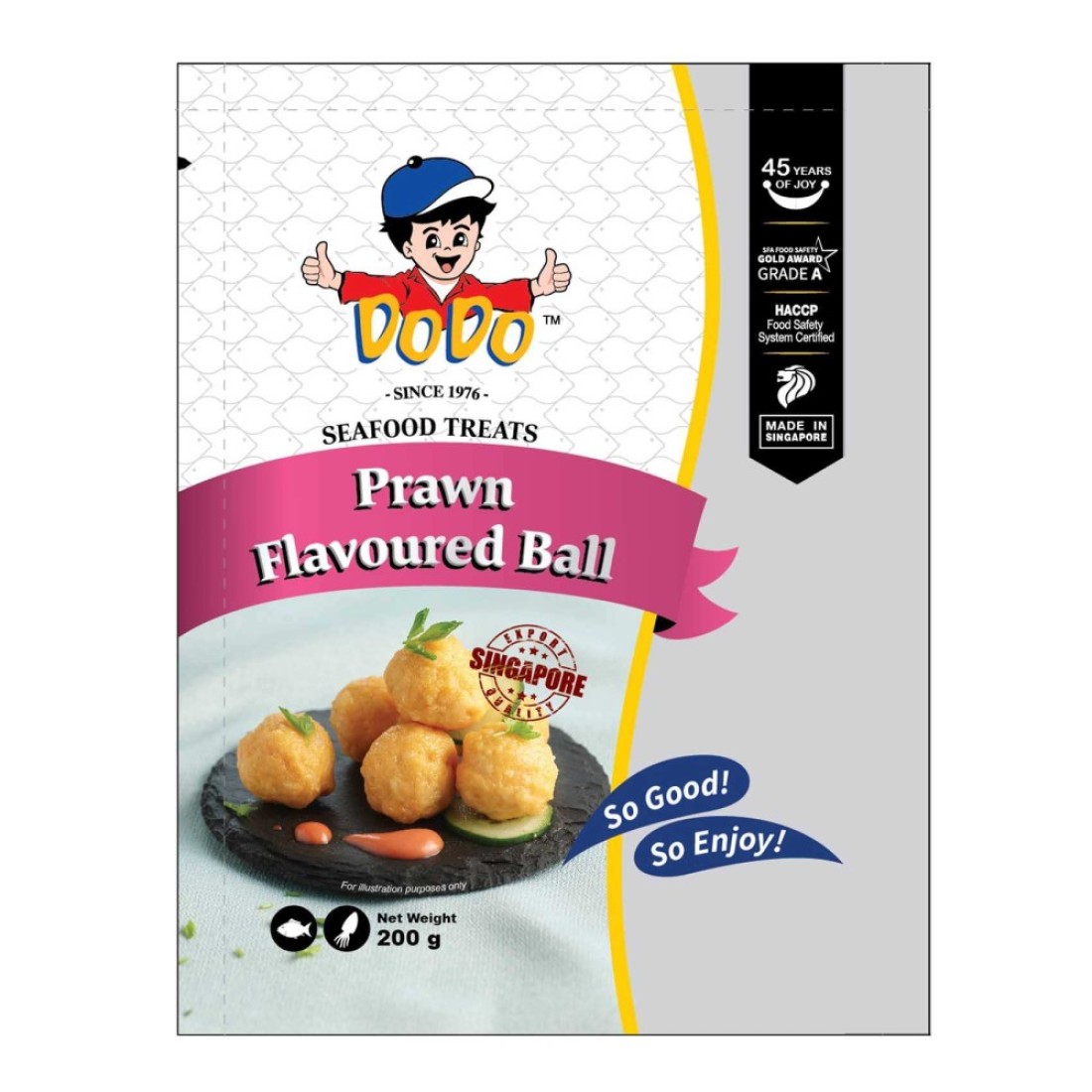 Dodo Prawn Ball 200g