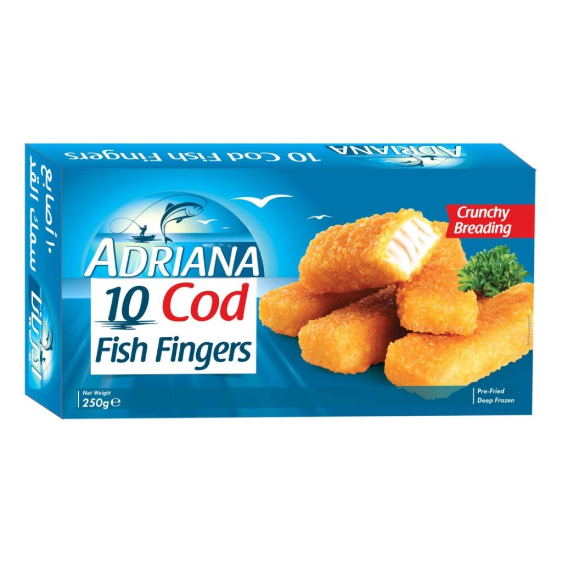 Adriana Cod Fish Fingers 250g