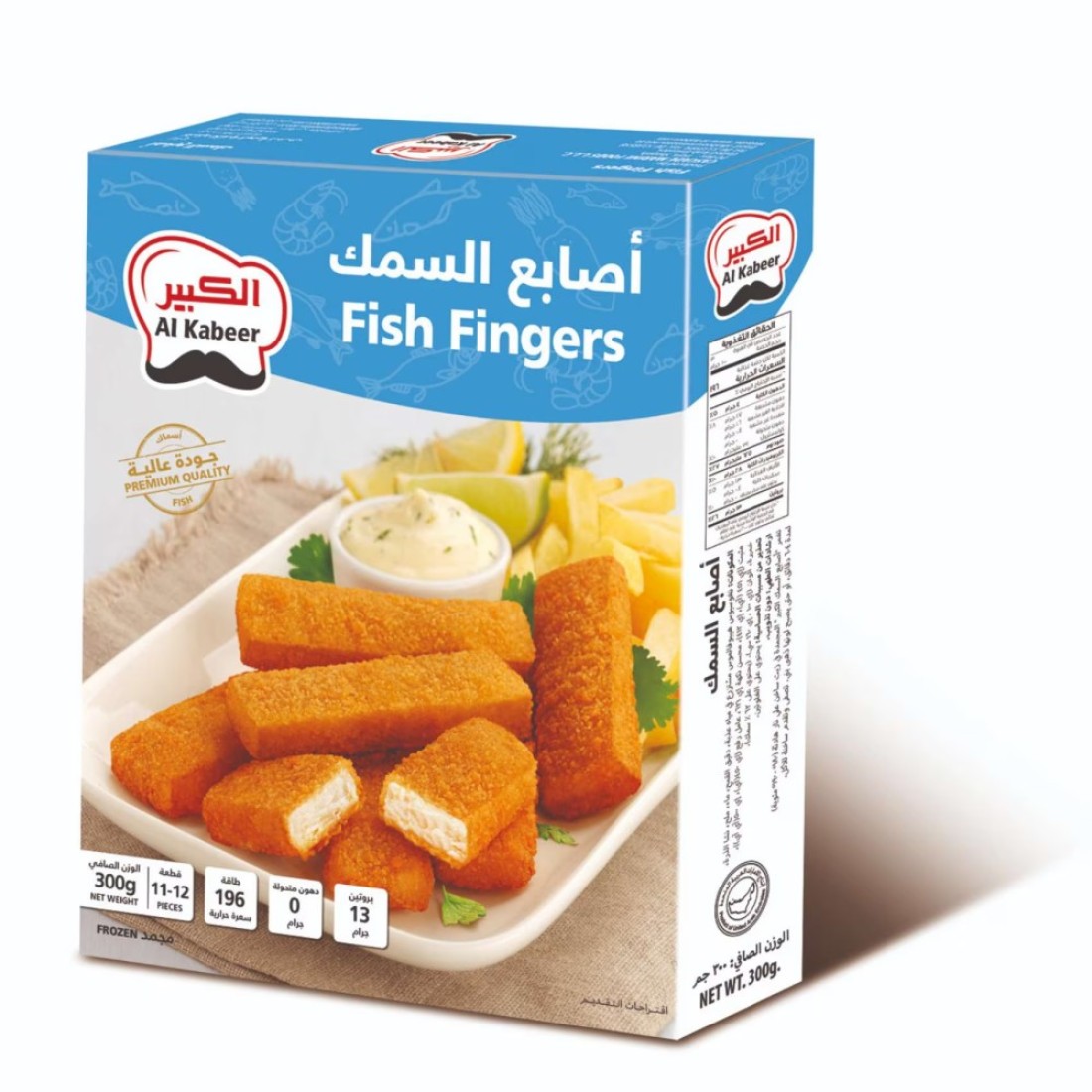 Al Kabeer Breaded Fish Finger 300g