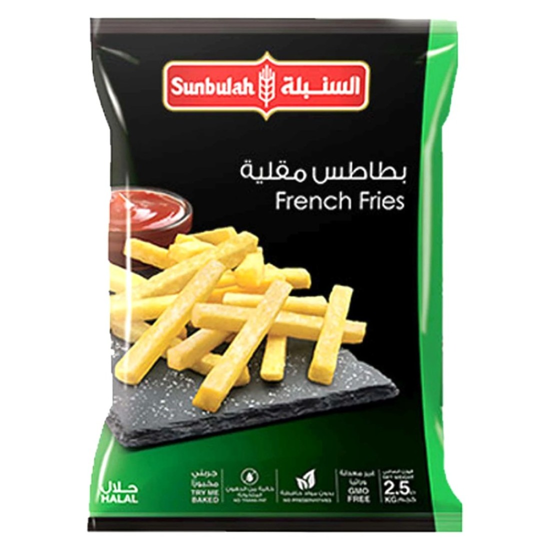سنبلة بطاطس مقلية 2.5 كغ