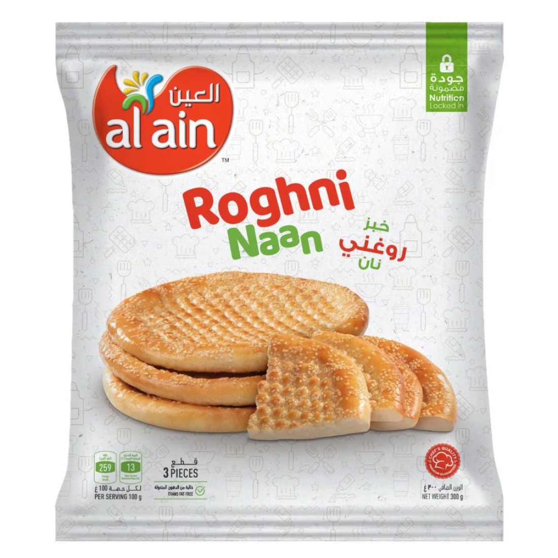 Al Ain Roghni Naan 300g