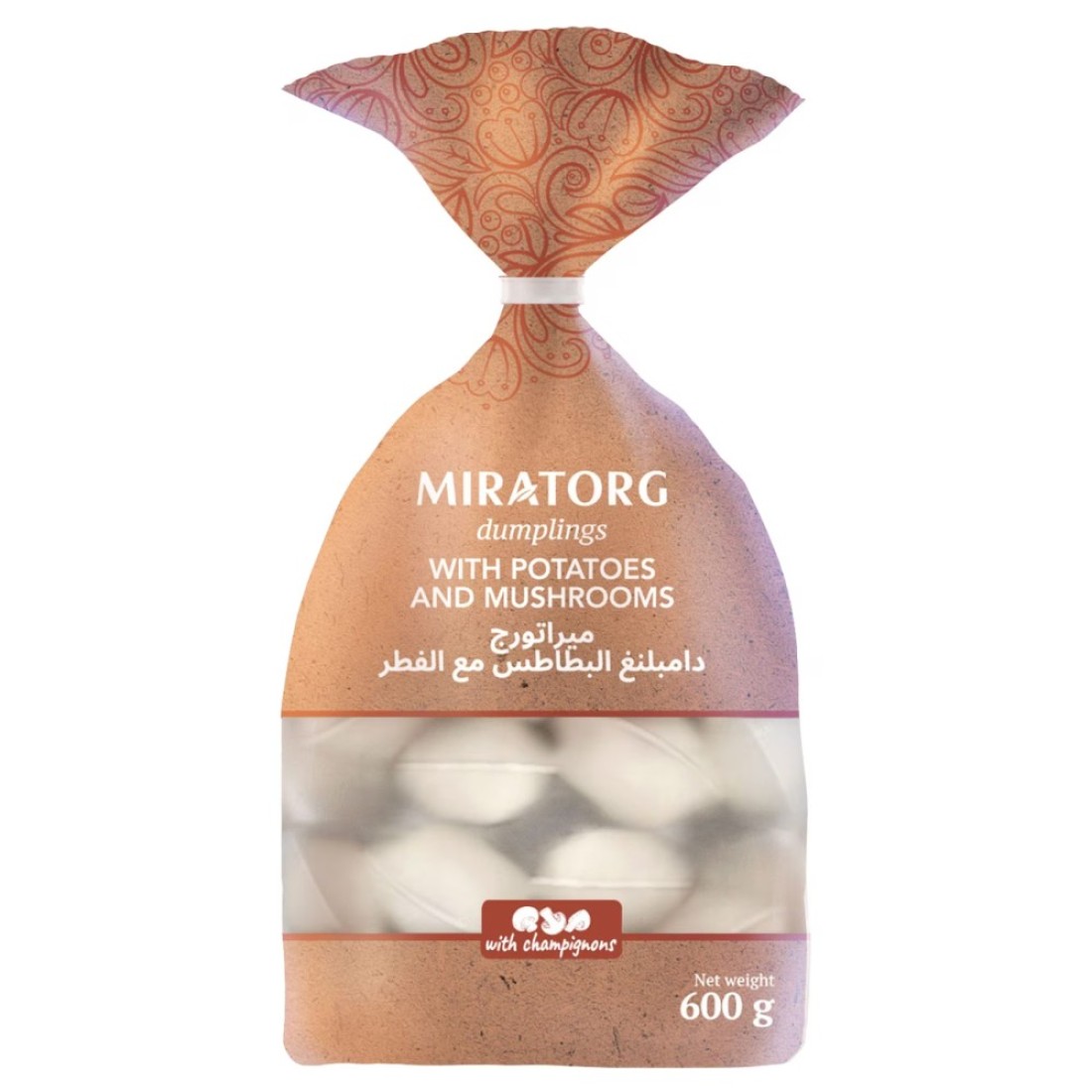 ميراتورغ فطائر البطاطس والفطر، 600 غرام