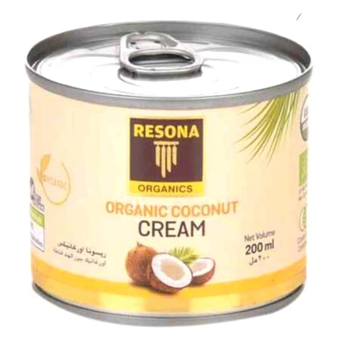 Resona Organic Coconut Cream 200ml