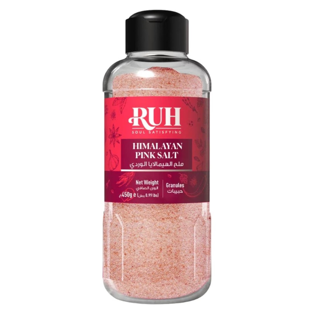 Ruh Himalayan Pink Salt Granules, 450g