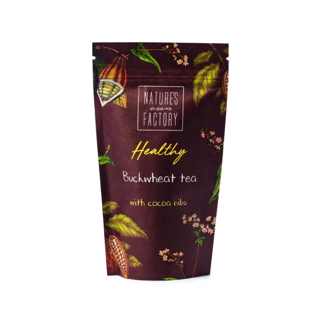 Natures Own Factory Healthy Buckwheat Tea With Cocoa Nibs 100g