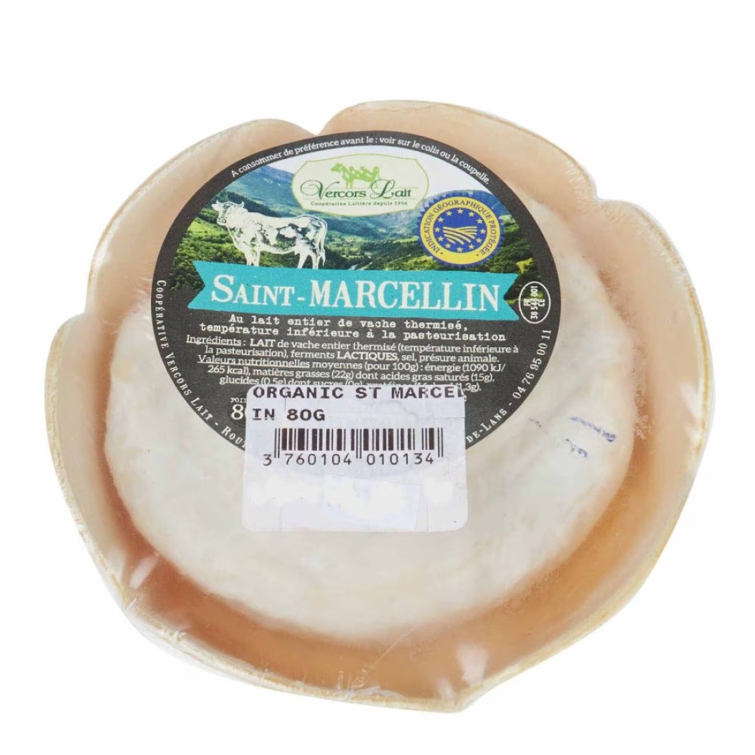 Organic Saint-Marcelin 80g