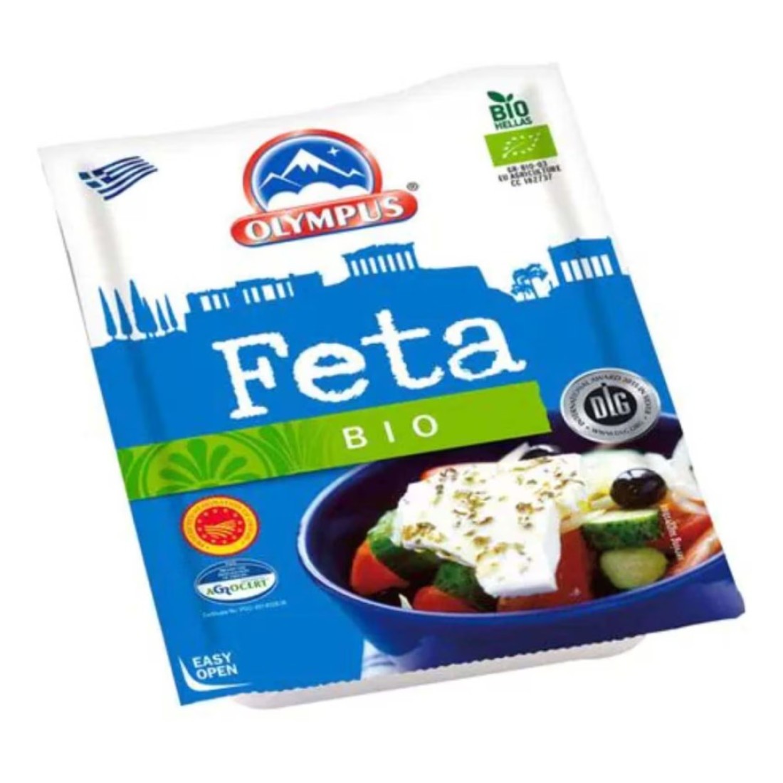 Olympus Organic Feta Pdo Cheese 150g