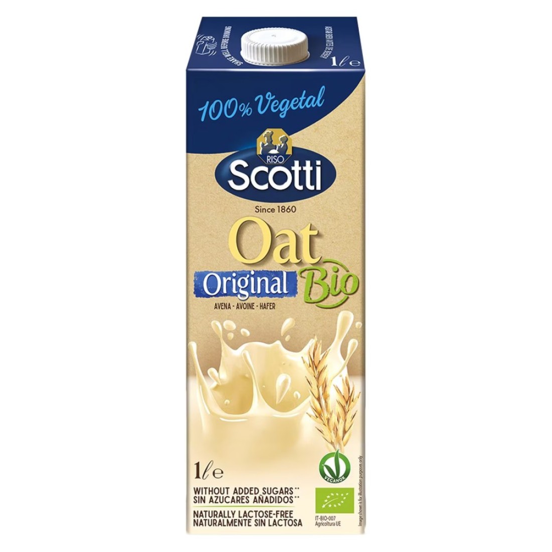 Riso Scotti Organic Original Oat Drink 1L
