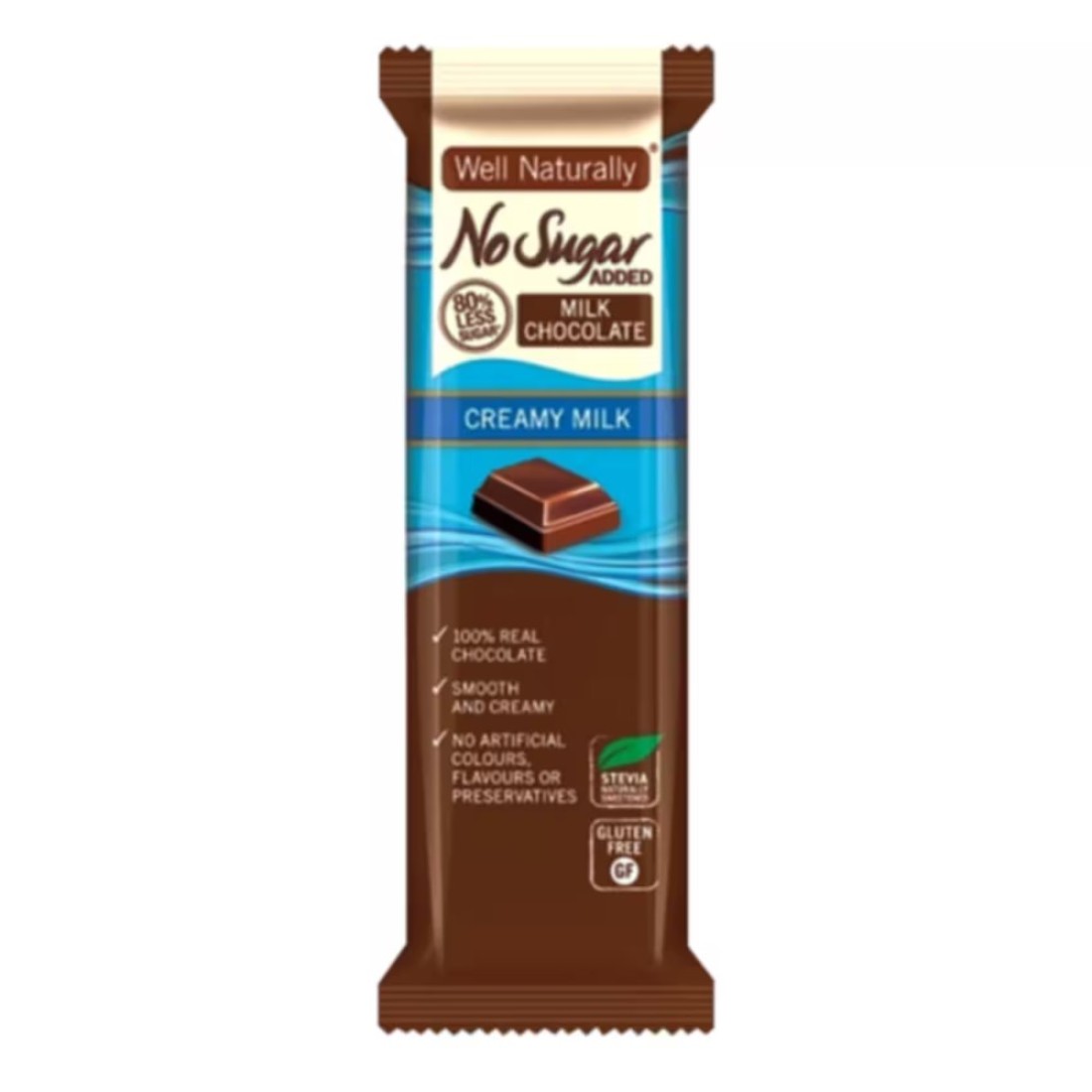 Well Naturally Creamy Milk Chocolate 45g