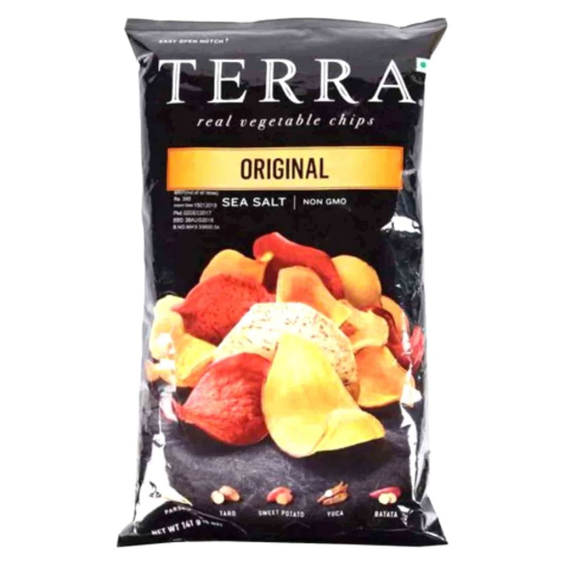 Terra Sea Salt Flavour Original Vegetable Chips, 141g