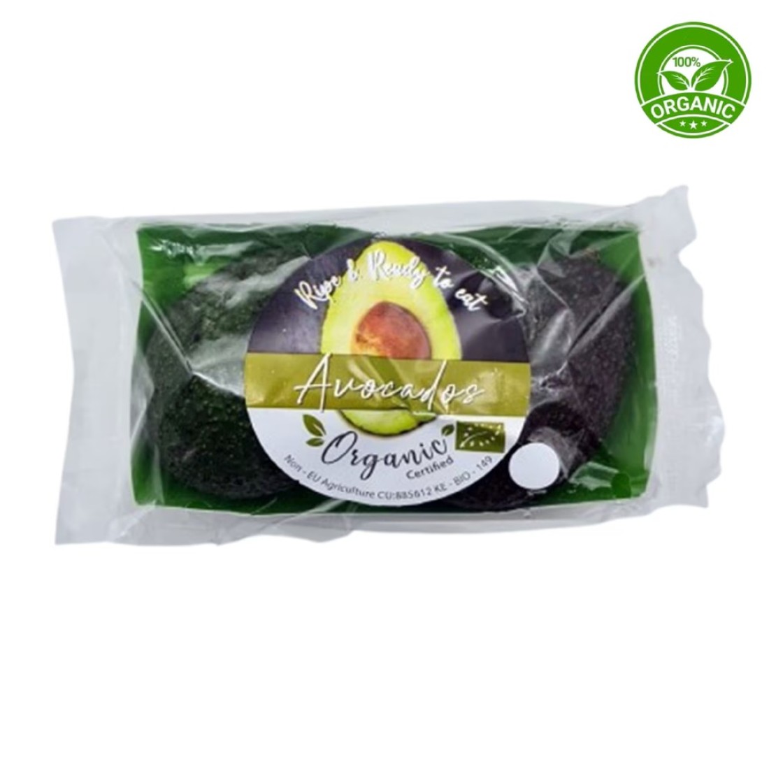 Organic Avocados 2-Piece Pack
