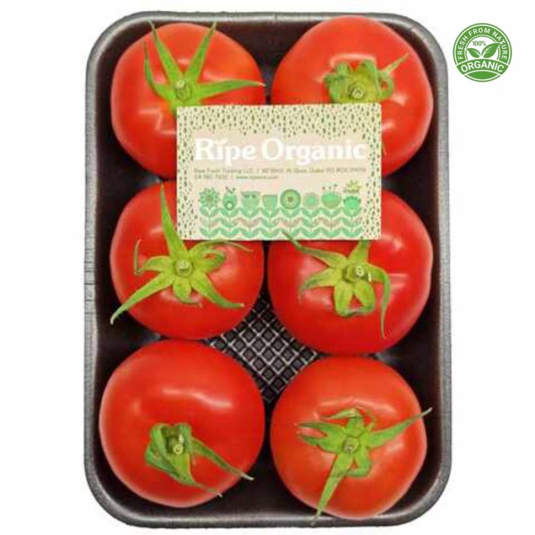Ripe Organic Beef Tomatoes 500g