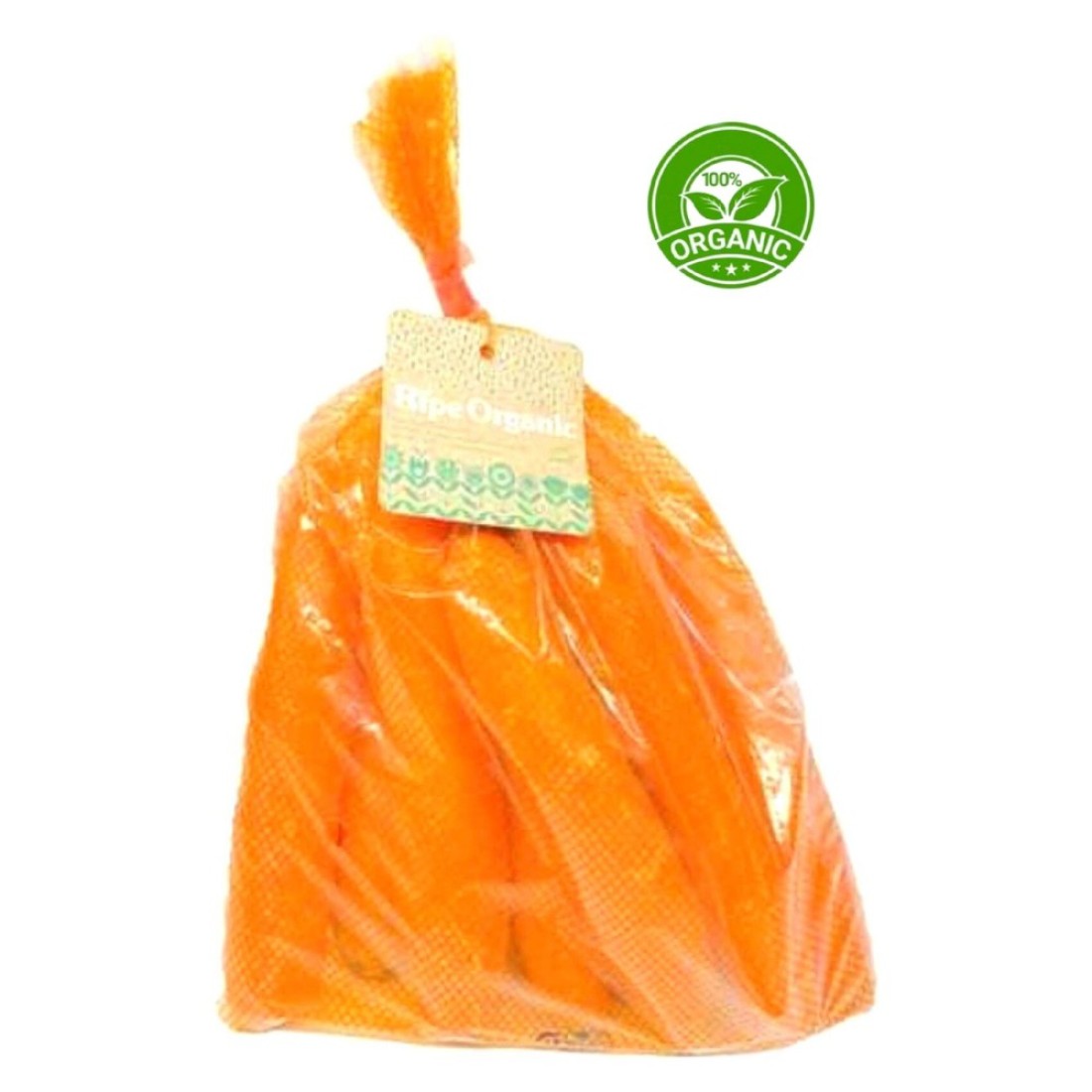 Ripe Organic Carrots 1Kg