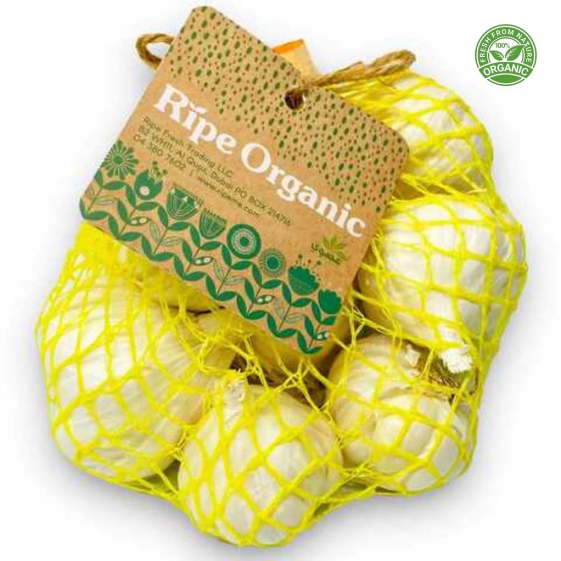 Ripe Organic Garlic 250g