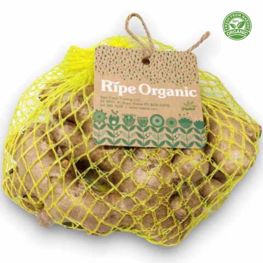 Ripe Organic Ginger 250g