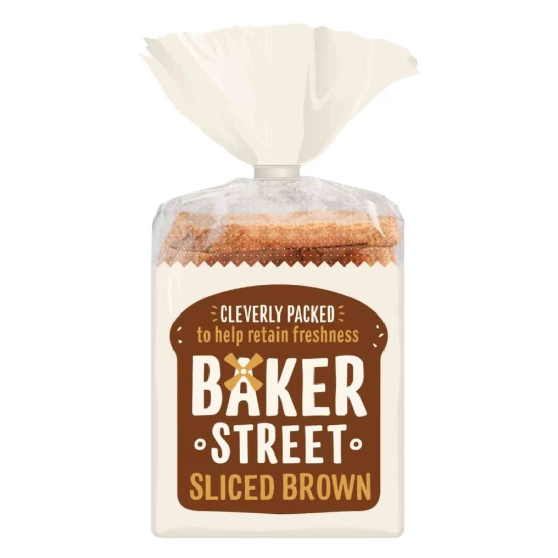 Baker Street Sliced Brown Bread 600g