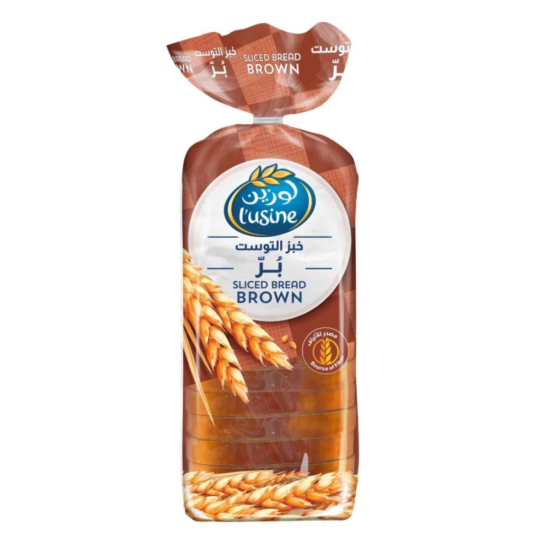 l&#39;usine Brown Sliced Bread 600g