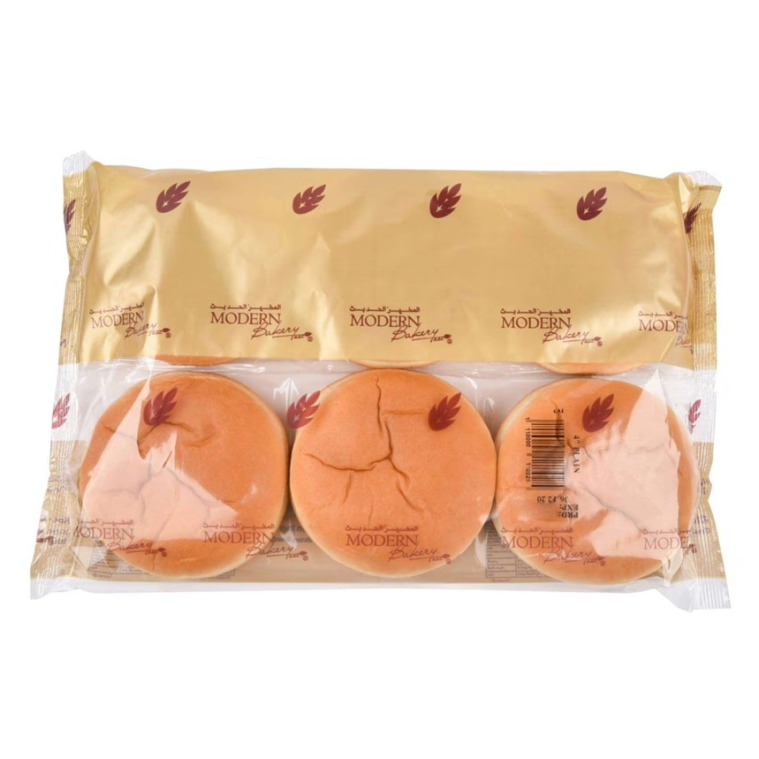 Modern Bakery Plain Burger Buns 6 PCS
