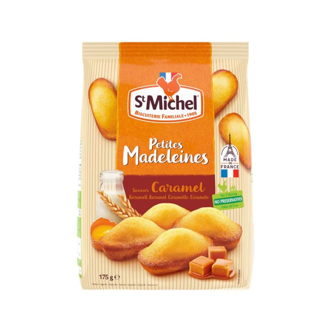 St Michel Madeleine Sponge Cake Caramel 175g