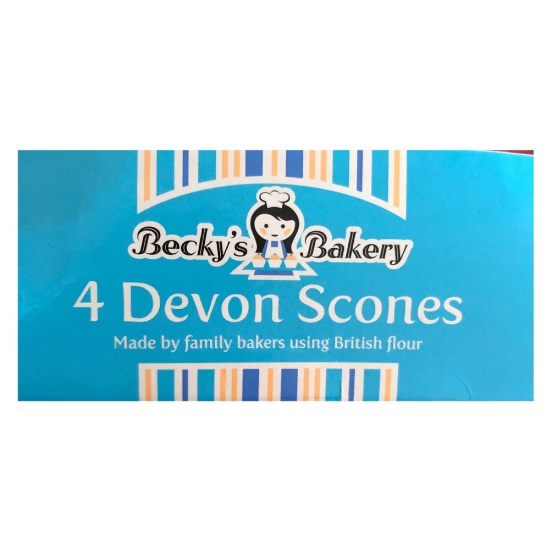 Becky&#39;s Bakery Bakery Devon Scones 4 PCS