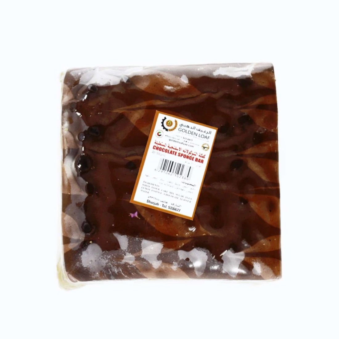 Golden Loaf Chocolate Sponge Bar 500g