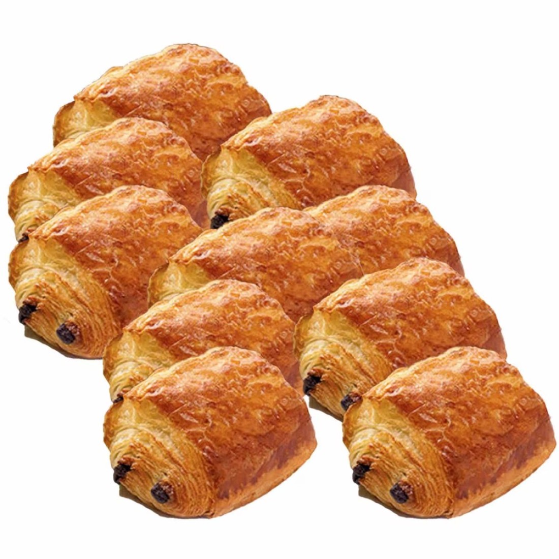 Mini Chocolate Butter Croissant 10-Piece Pack