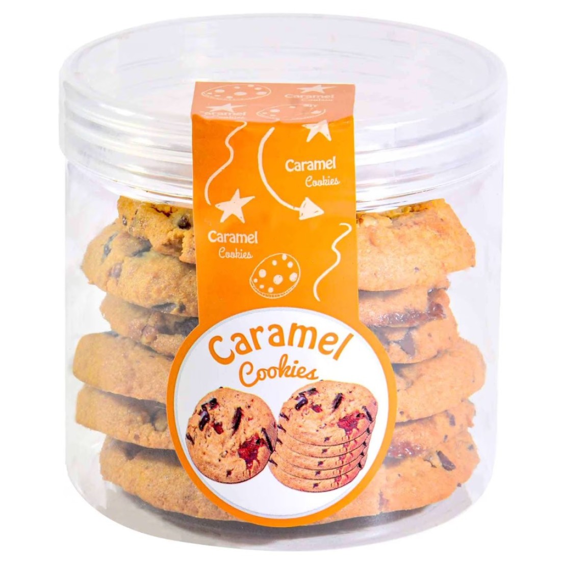 Caramel Chocolate Cookies 6-Piece Pack