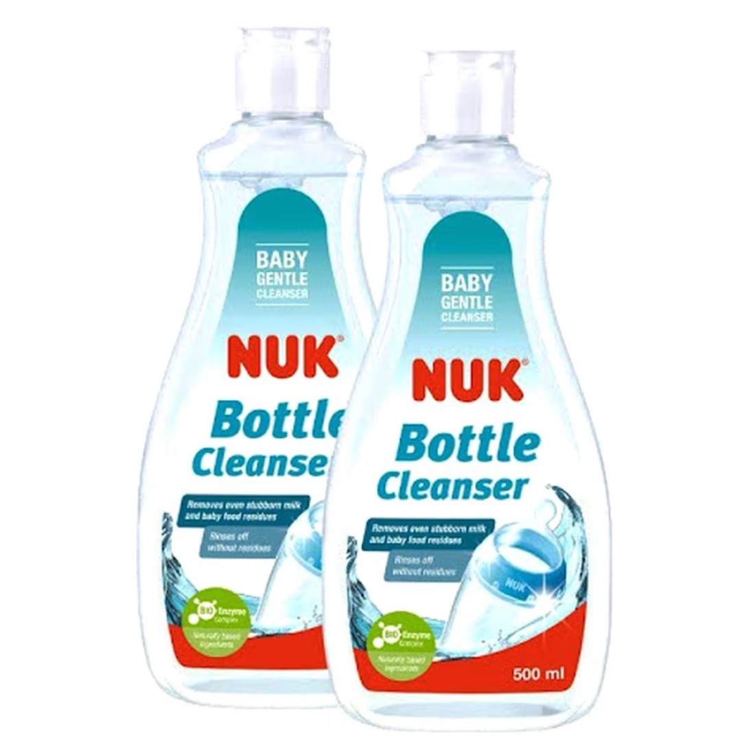 Nuk Gentle Bottle Cleanser 25037 Clear 500ml Pack of 2