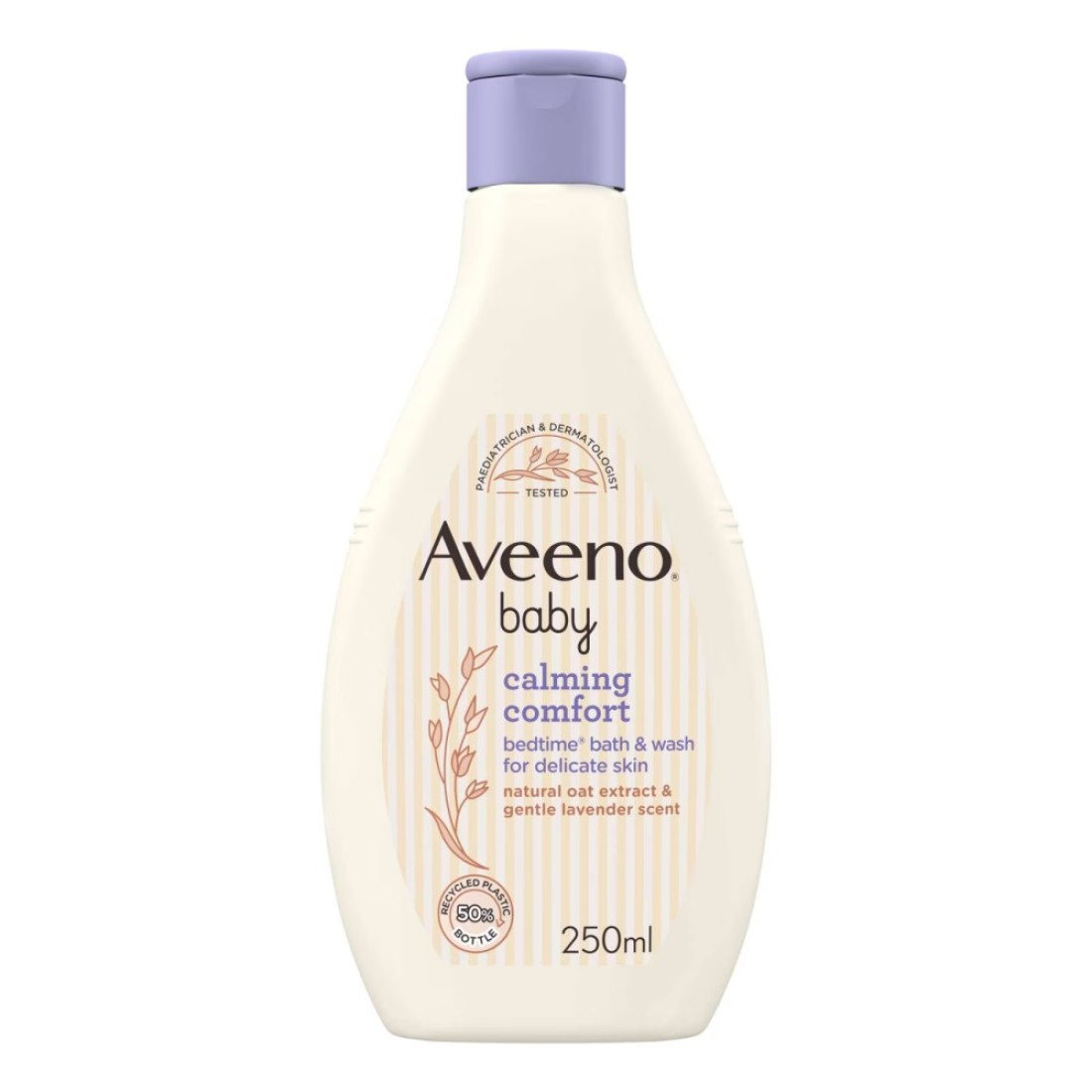 Aveeno Baby Calming Comfort Bedtime Bath And Wash 250ml