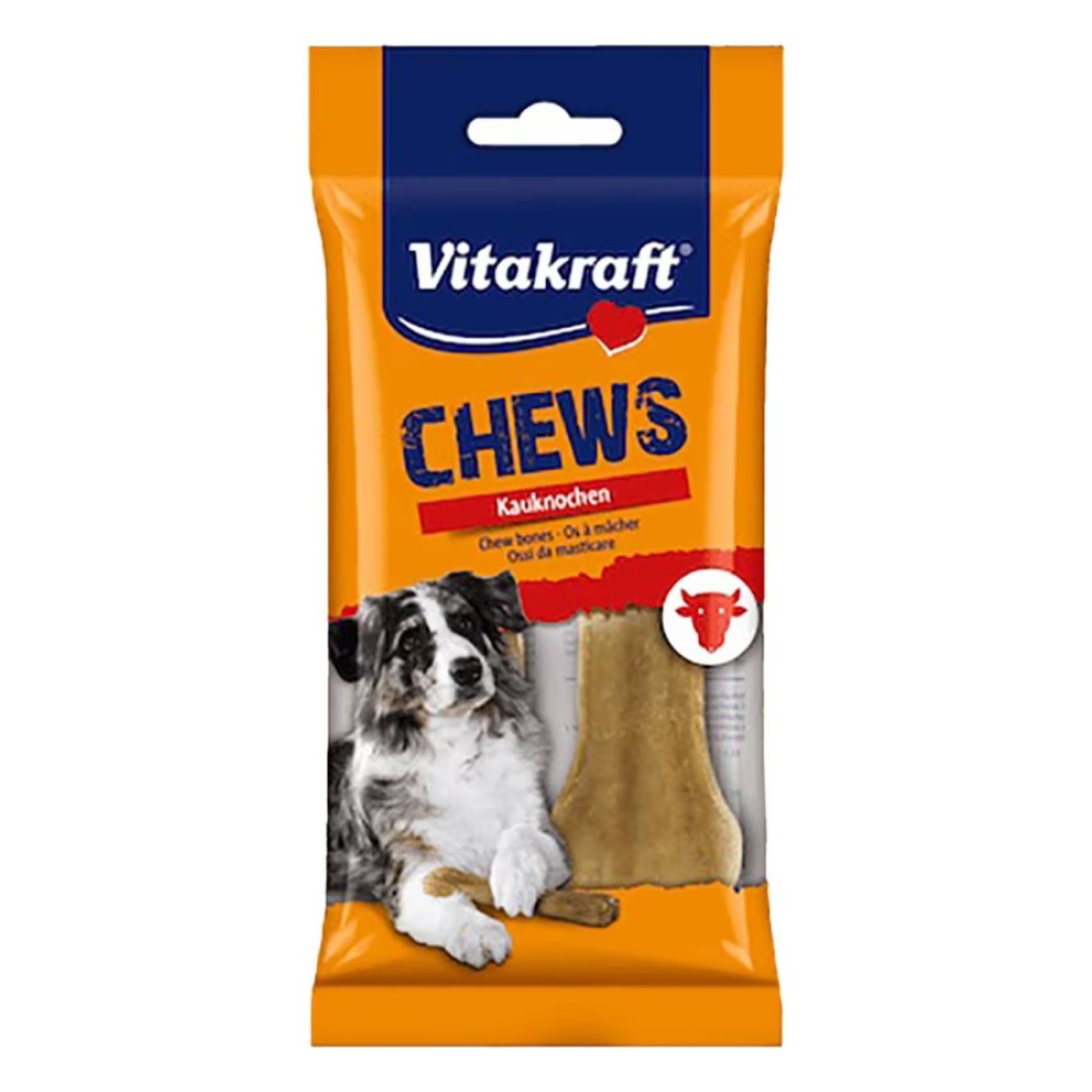 Vitakraft Chews Bone For Dogs Beige 2 PCS