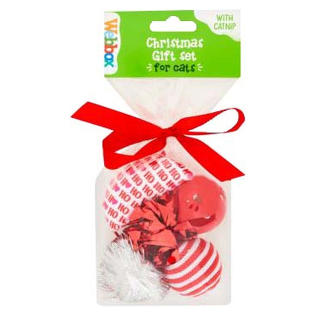 Webbox Festive Cat Toy Gift Pack With Catnip
