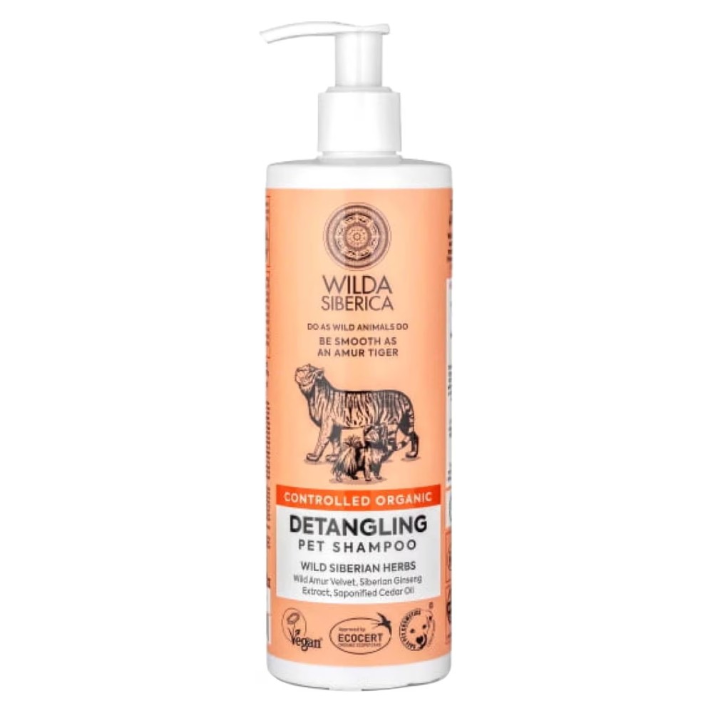 Wilda Siberica Controlled Organic Detangling Pet Shampoo 400ml