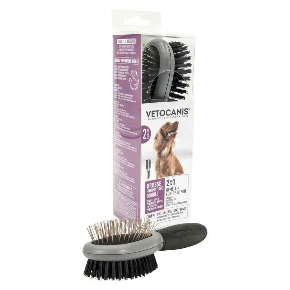 Agrobiothers Vetocanis Hair Expert Double Pneumatic Brush