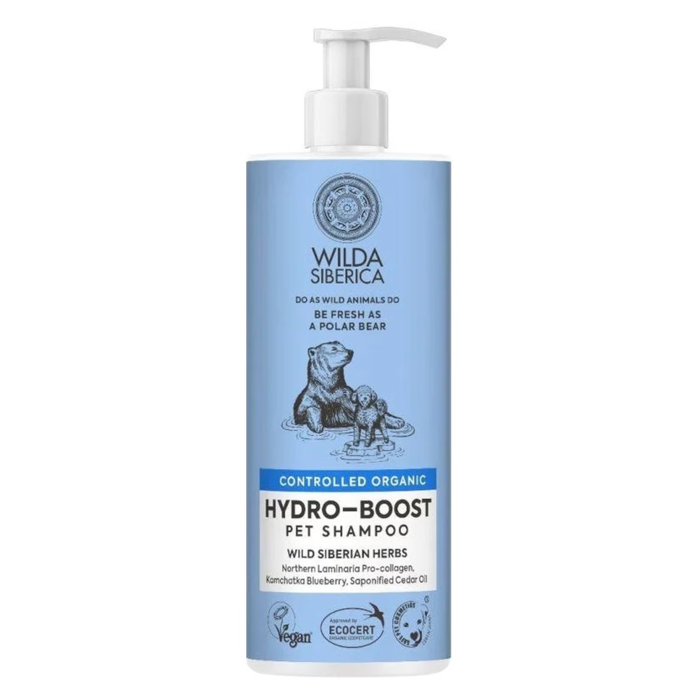 Wilda Siberica Controlled Organic Hydro-Boost Pet Shampoo 400ml
