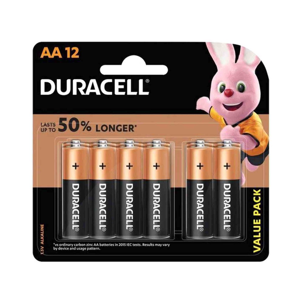 Duracell Type AA Alkaline Batteries Gold 12 count