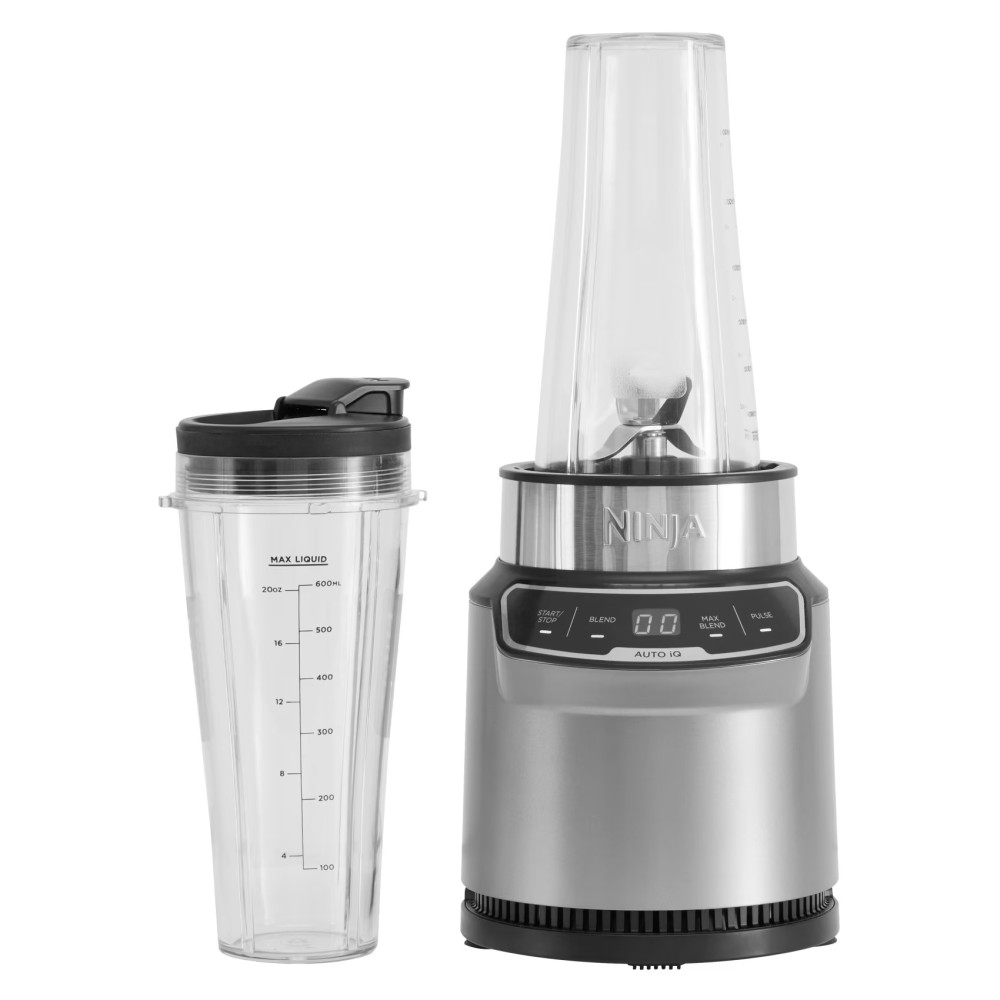 Ninja Nutri-Blender Pro with Auto IQ BN500ME Silver 1000W
