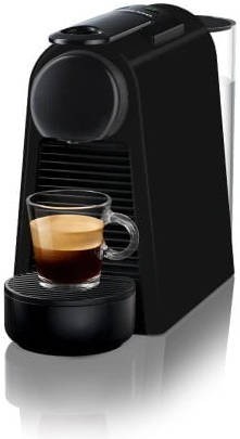 De'Longhi Nespresso Essenza Mini Coffee Machine, ‎0.6 Liters Water Tank Capacity, 1370 Watts, Removable Tank, Ultra-Compact Design, Automatic Shut-Off, Plastic, Black EN85.B