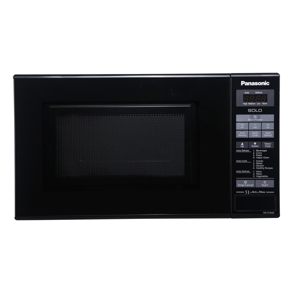 Panasonic Solo Microwave Oven NN-ST266BVTG Black 20L