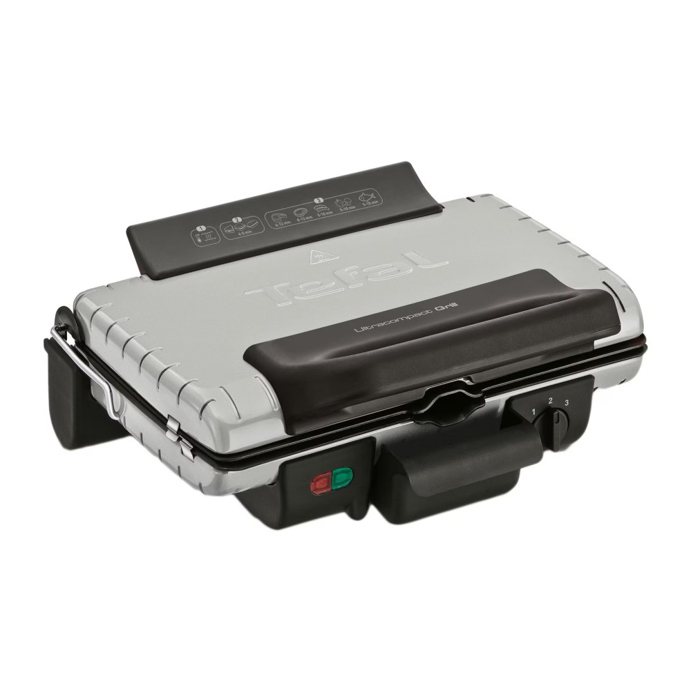 Tefal Ultracompact Grill 1700W GC302B28 Silver