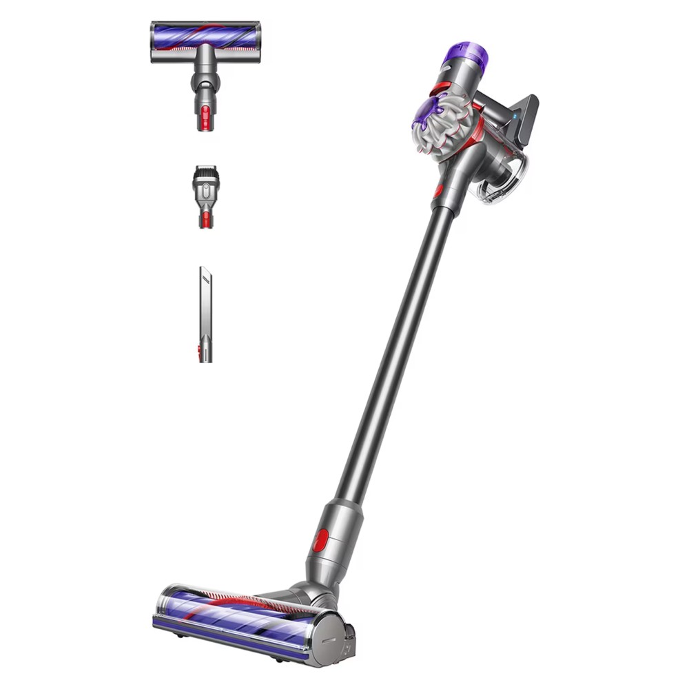 Dyson V8 Advanced Cordless Vacuum Cleaner, Silver/Nickel