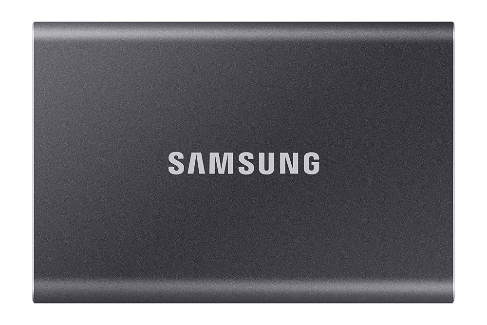 قرص صلب متنقل (اس اس دي) (تي 7) من سامسونج ، الجيل الثاني ، رمادي ، 500 جيجابايت - MU -PC500T / WW